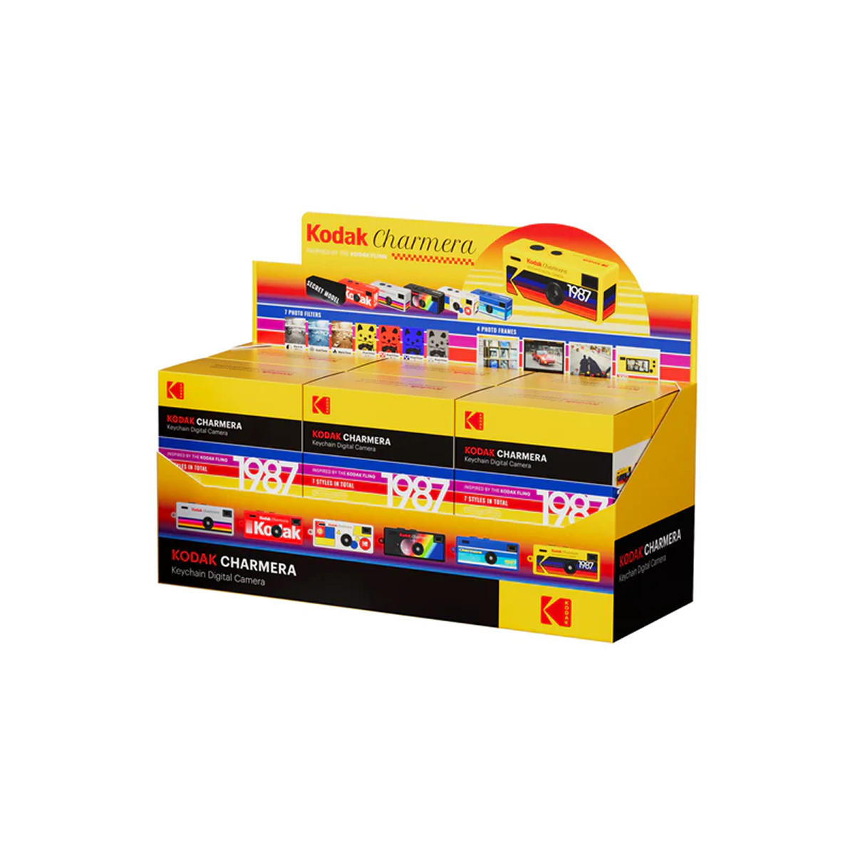 Kodak Charmera Keychain Digital Camera Blind Box ( Whole Set )