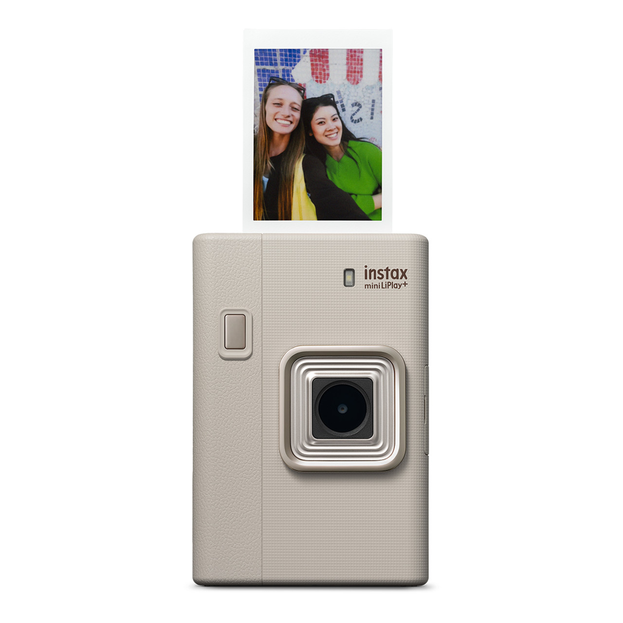 Fujifilm Instax Mini LiPlay+ Hybrid Instant Camera - Beige