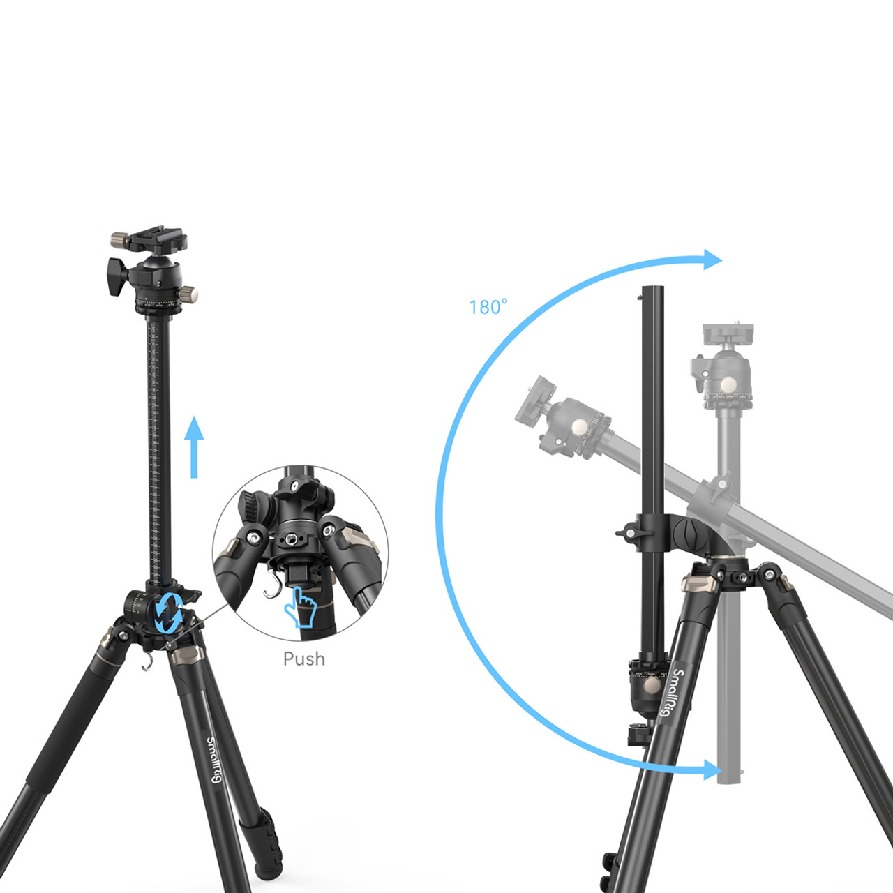 SmallRig CT200 Lateral Center Column Tripod SmallRig CT200 Lateral Center Column Tripod
