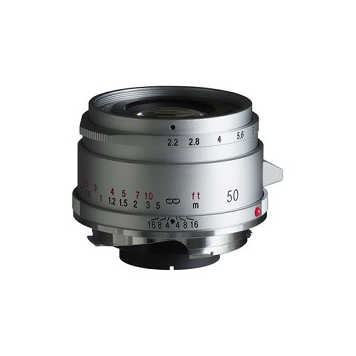 Voigtländer COLOR-SKOPAR 50mm F2.2 VM Voigtlander 50mm F2.2 Color-Skopar Silver VM
