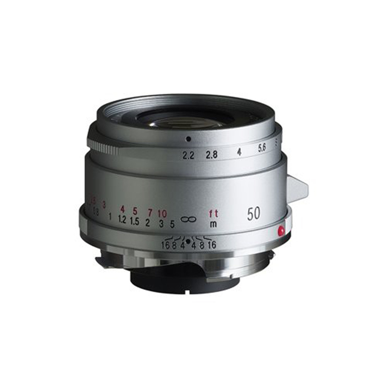 Voigtlander 50mm F2.2 Color-Skopar Silver VM