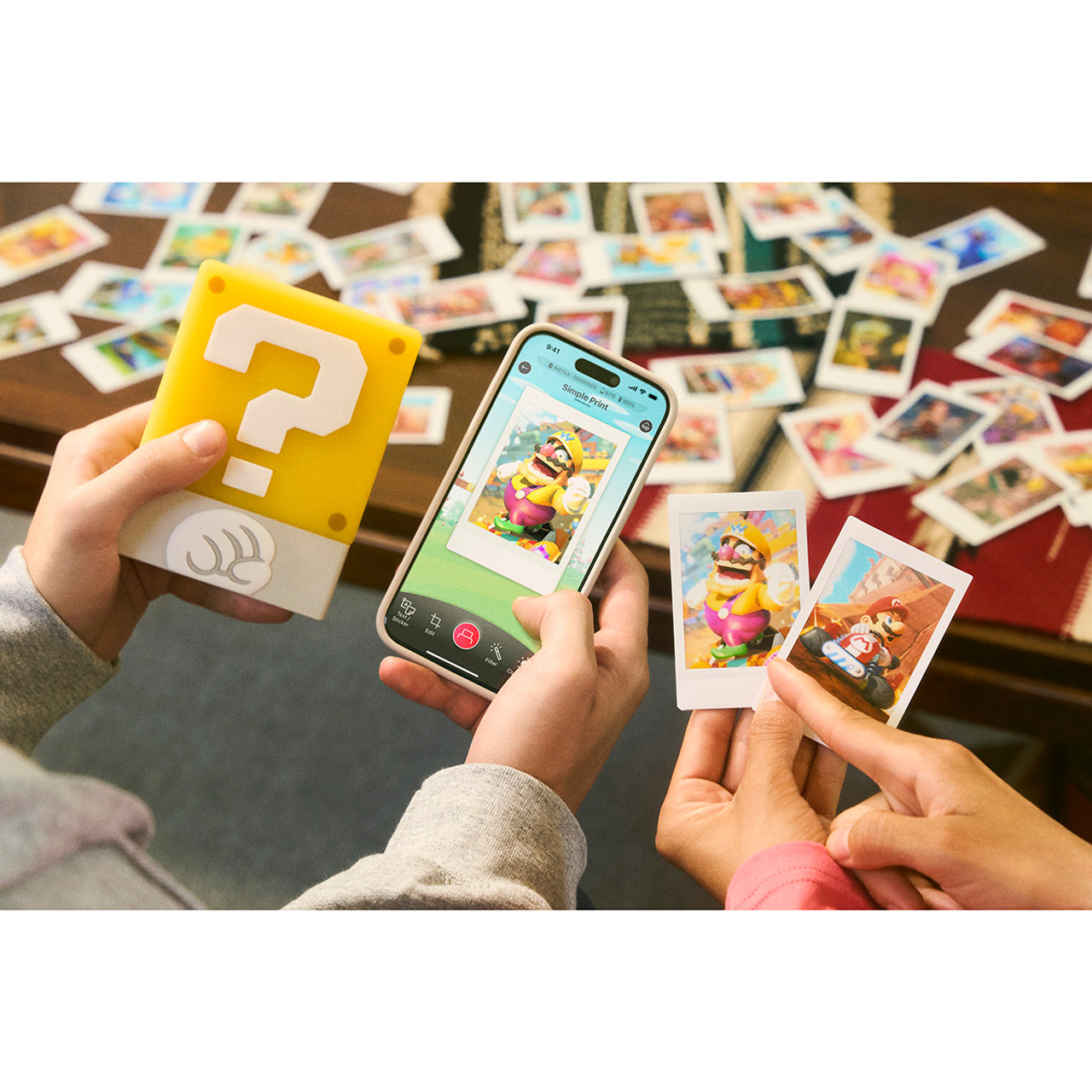 Fujifilm Instax Mini Link 3 with "? Block" Design Silicone Case