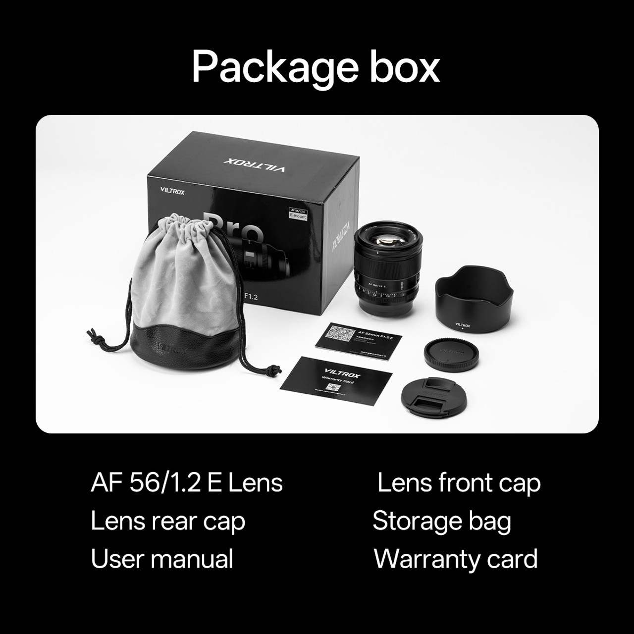 Viltrox 56mm F1.2 Pro E-Mount