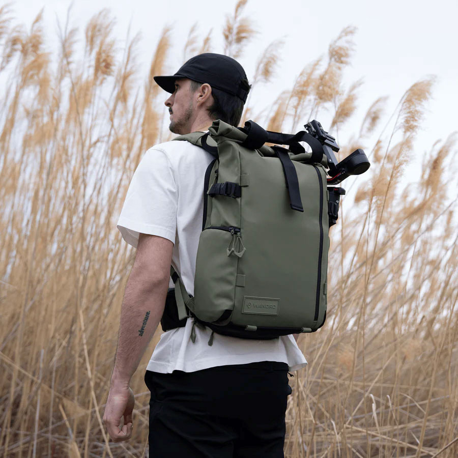 WANDRD Tech Pouch Large - Borsa Organizer Per Attrezzatura Tecnica, Wasatch Green, Dimensioni 13.9x22.9x10.2 Cm