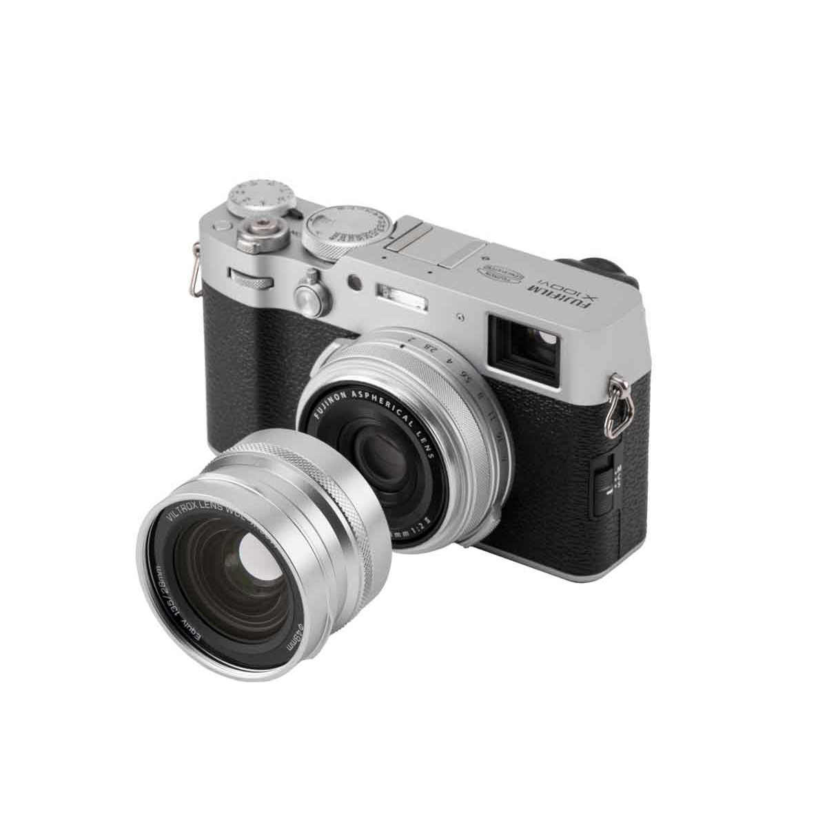 Viltrox Wide Angle Conversion Lens (0.8x) for X100 series - Silver