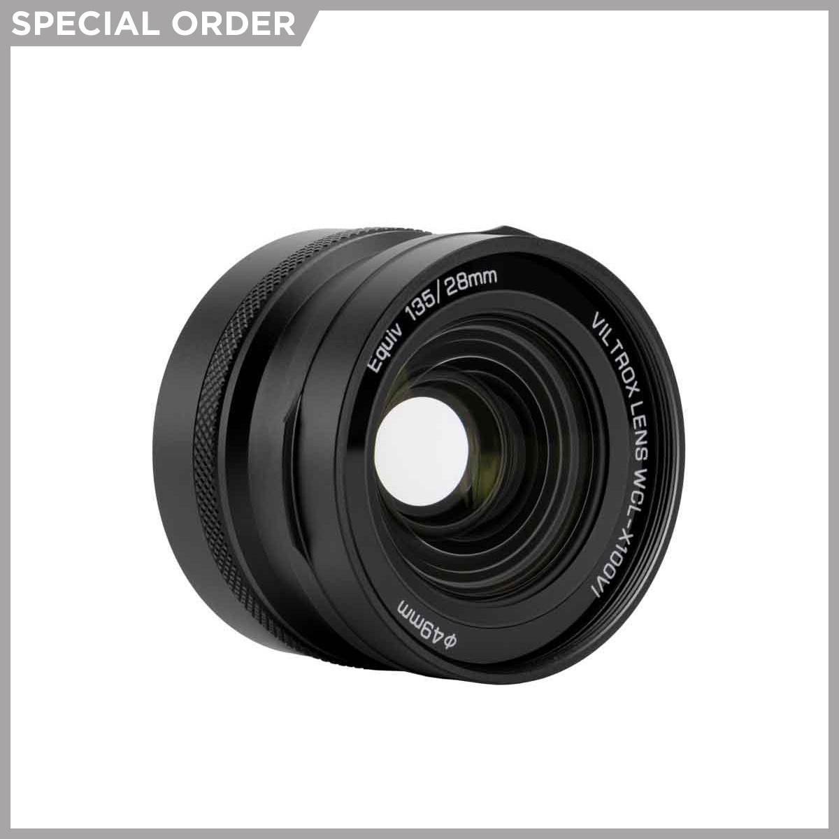 Viltrox Wide Angle Conversion Lens (0.8x) for X100 series - Black