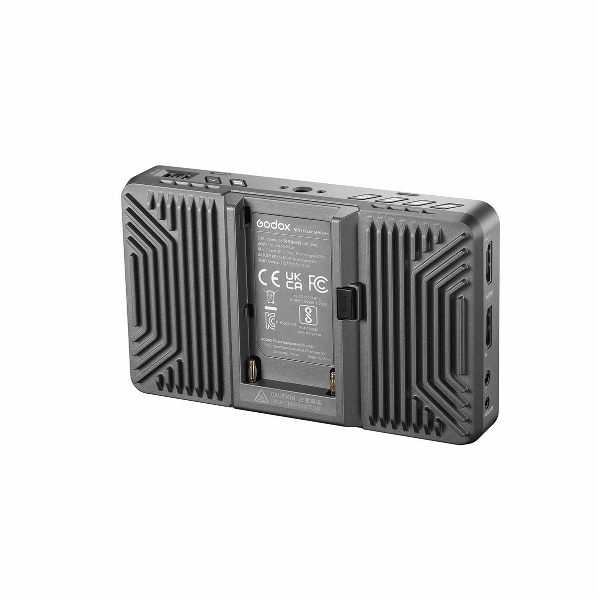 Godox GM6S Pro Kit-1 5.5" 4K HDMI Touchscreen On-Camera Monitor