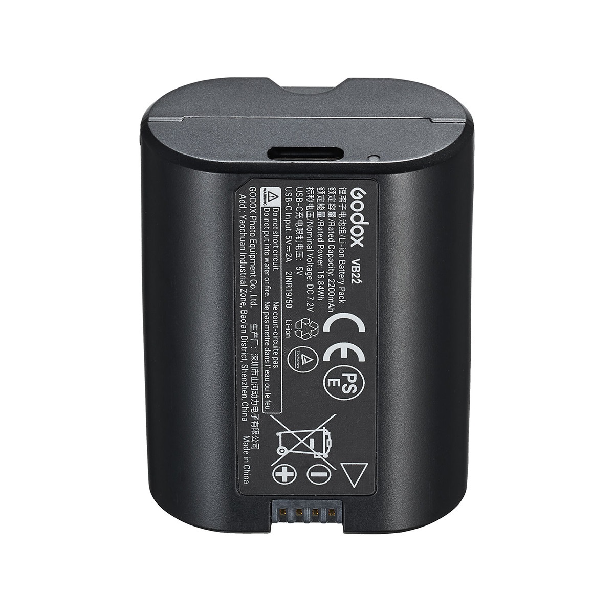 Godox V1 Mid F Round Head Speedlite for Fujifilm