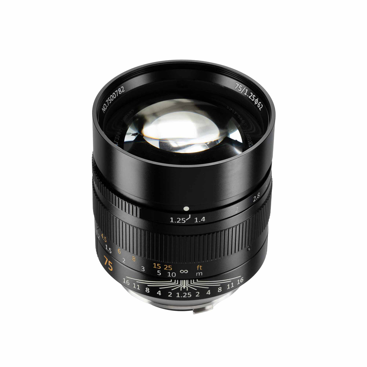 7Artisans 75mm F1.25 II Leica M Mount