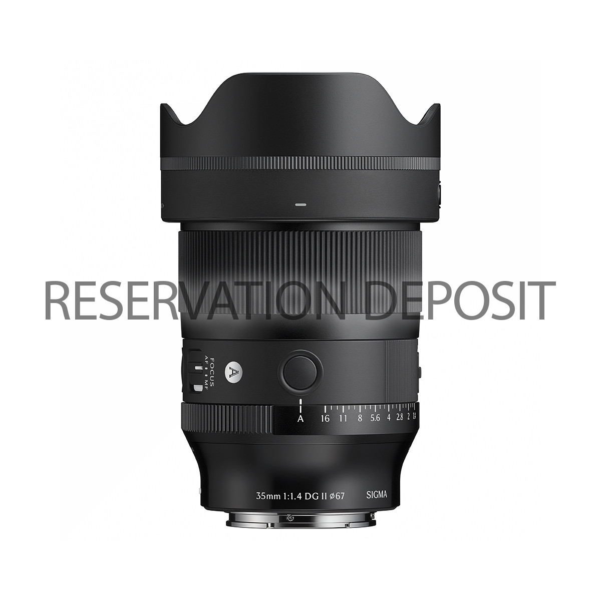 Reservation Deposit for Sigma 35mm F1.4 Art DG II E-mount