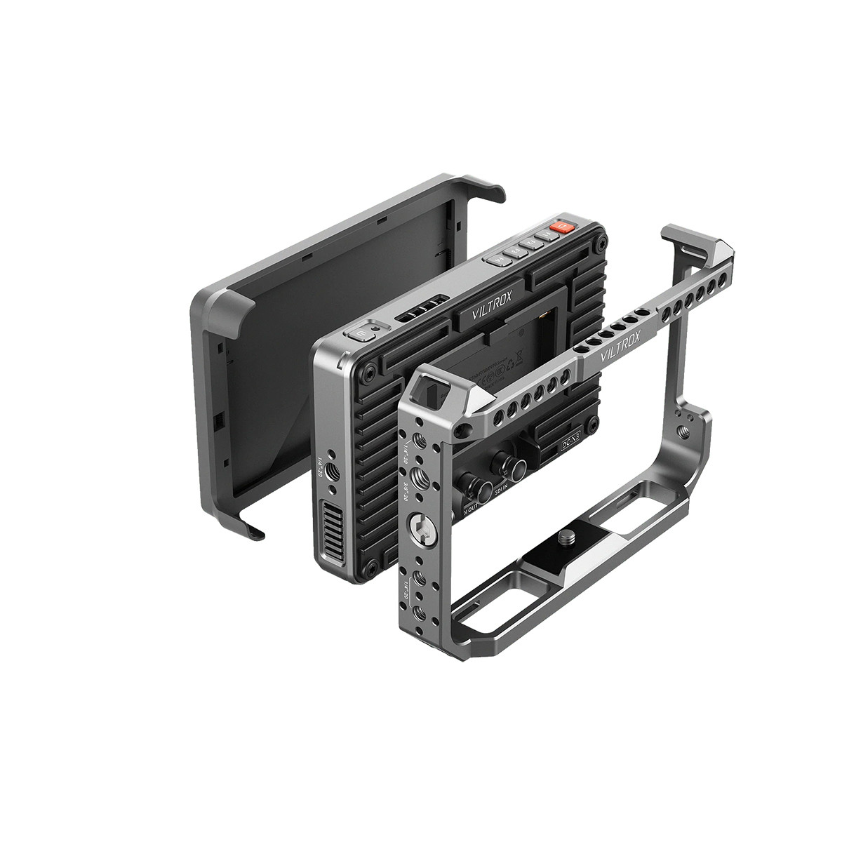 Viltrox DC-X2-Kit 6" 4K IPS Touchscreen HDMI Monitor Rig Kit
