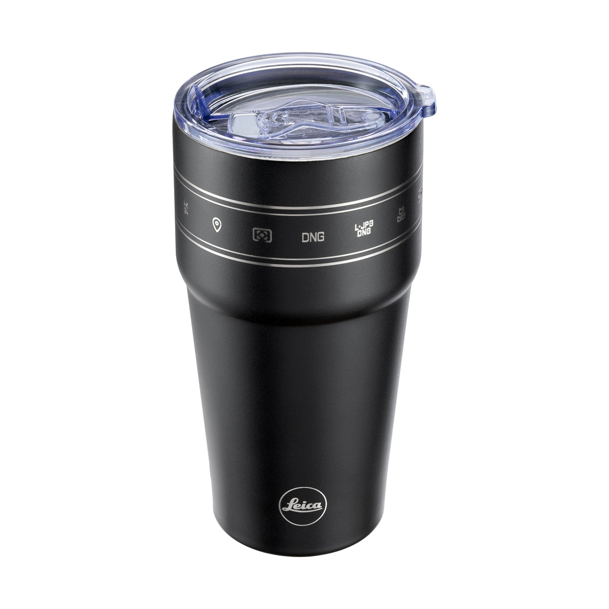 Leica Insulated Tumbler, Stainless Steel, Black
