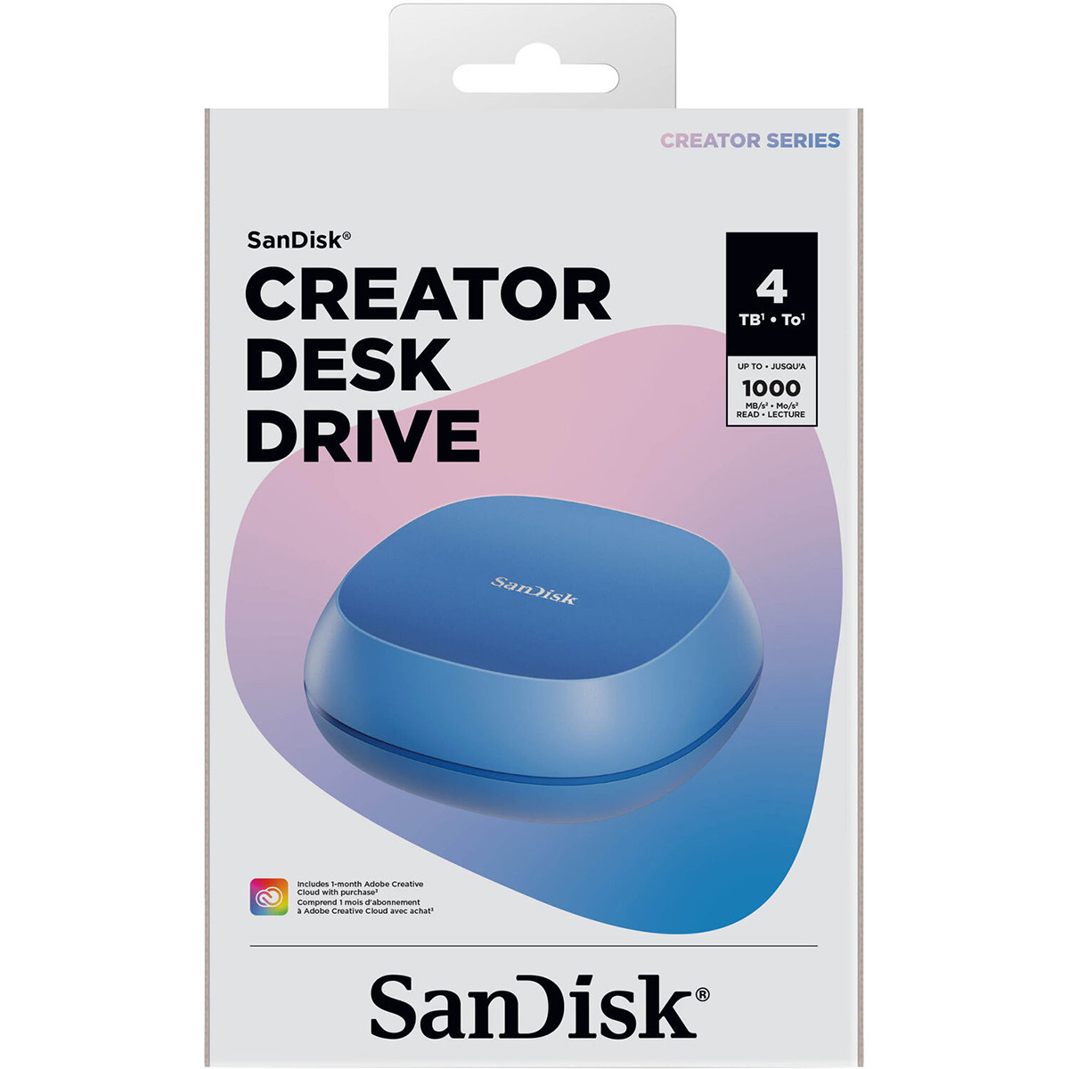 Sandisk Creator Desk Drive 4TB