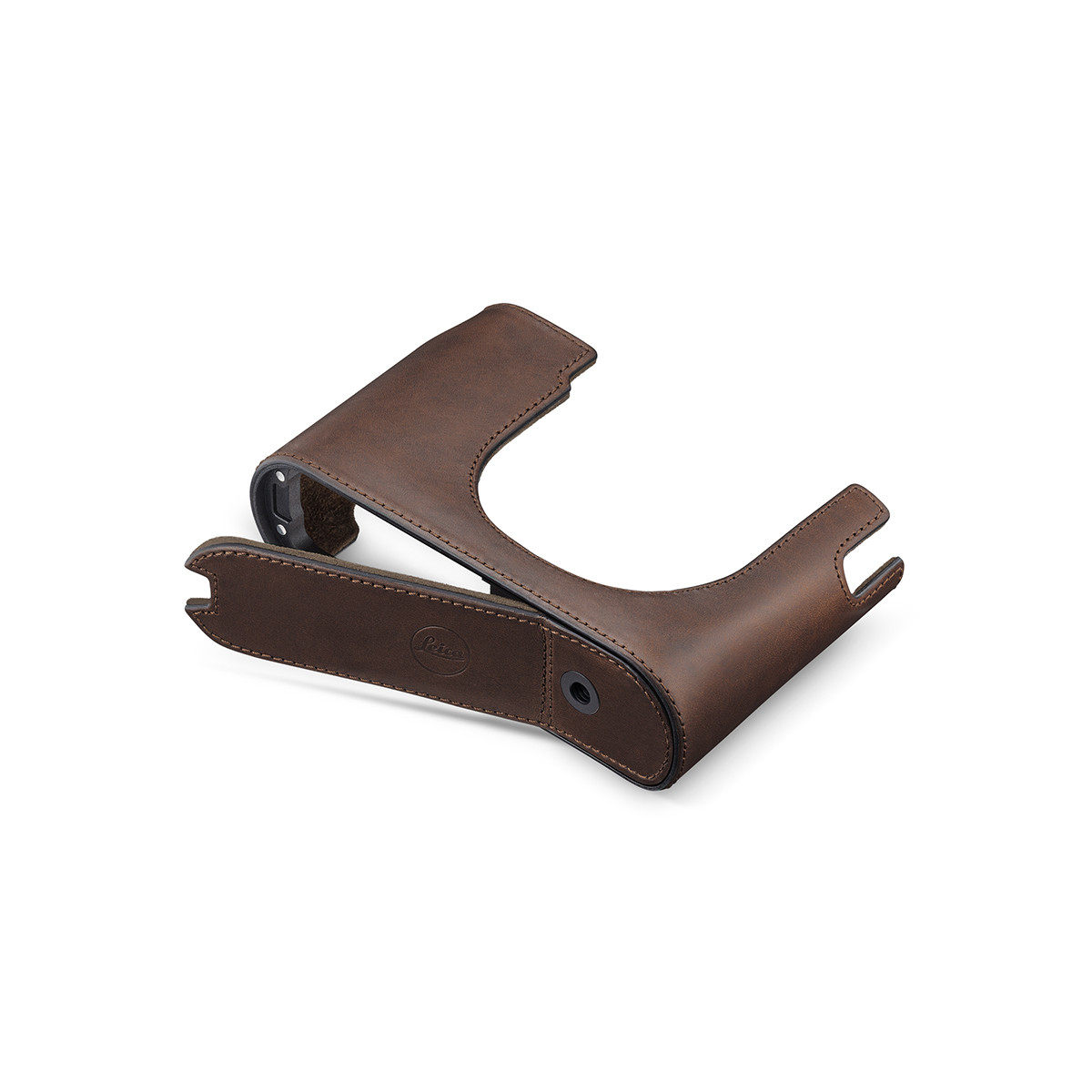 Leica Q3 Protector, Leather, Dark Brown