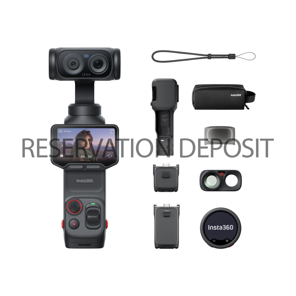 Reservation Deposit for Insta360 Luna Ultra Creator Bundle - Cosmic Black