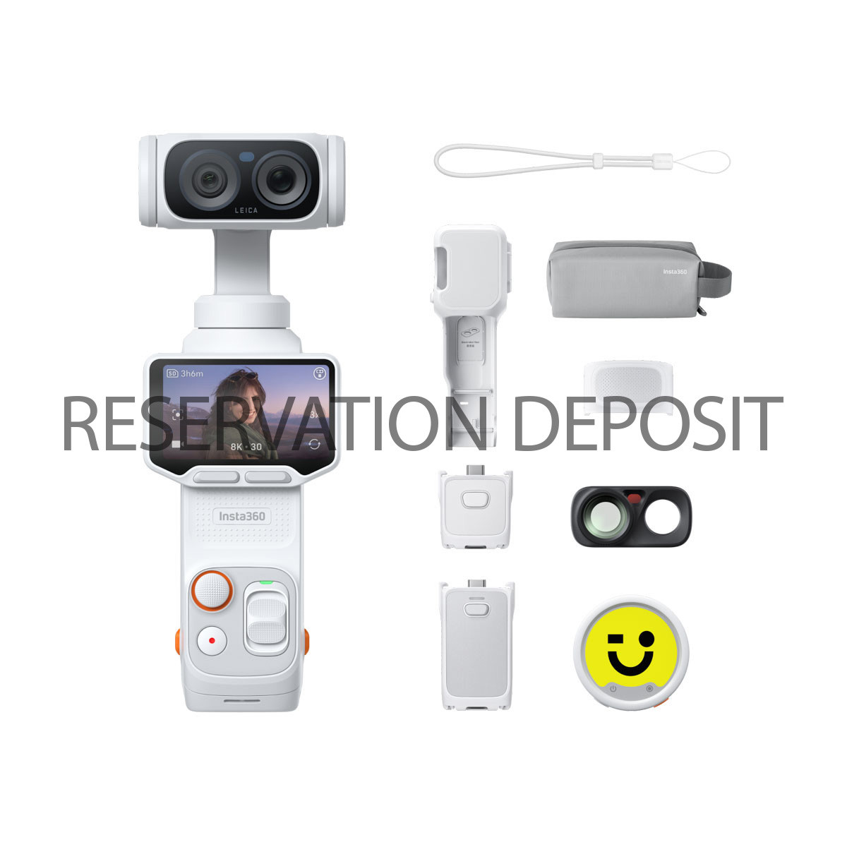 Reservation Deposit for Insta360 Luna Ultra Creator Bundle - Stellar White