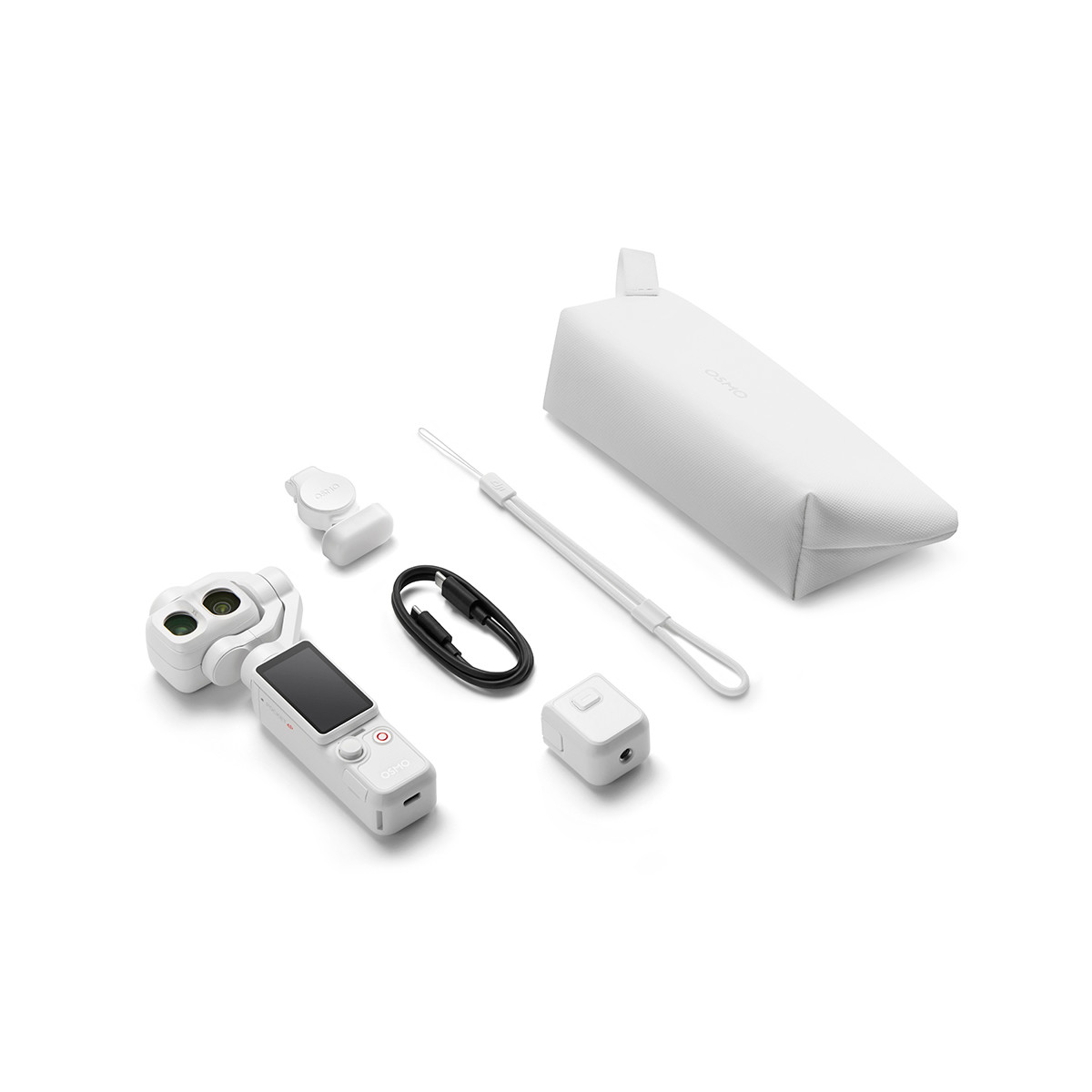 DJI Osmo Pocket 4P Standard Combo - Pearl White