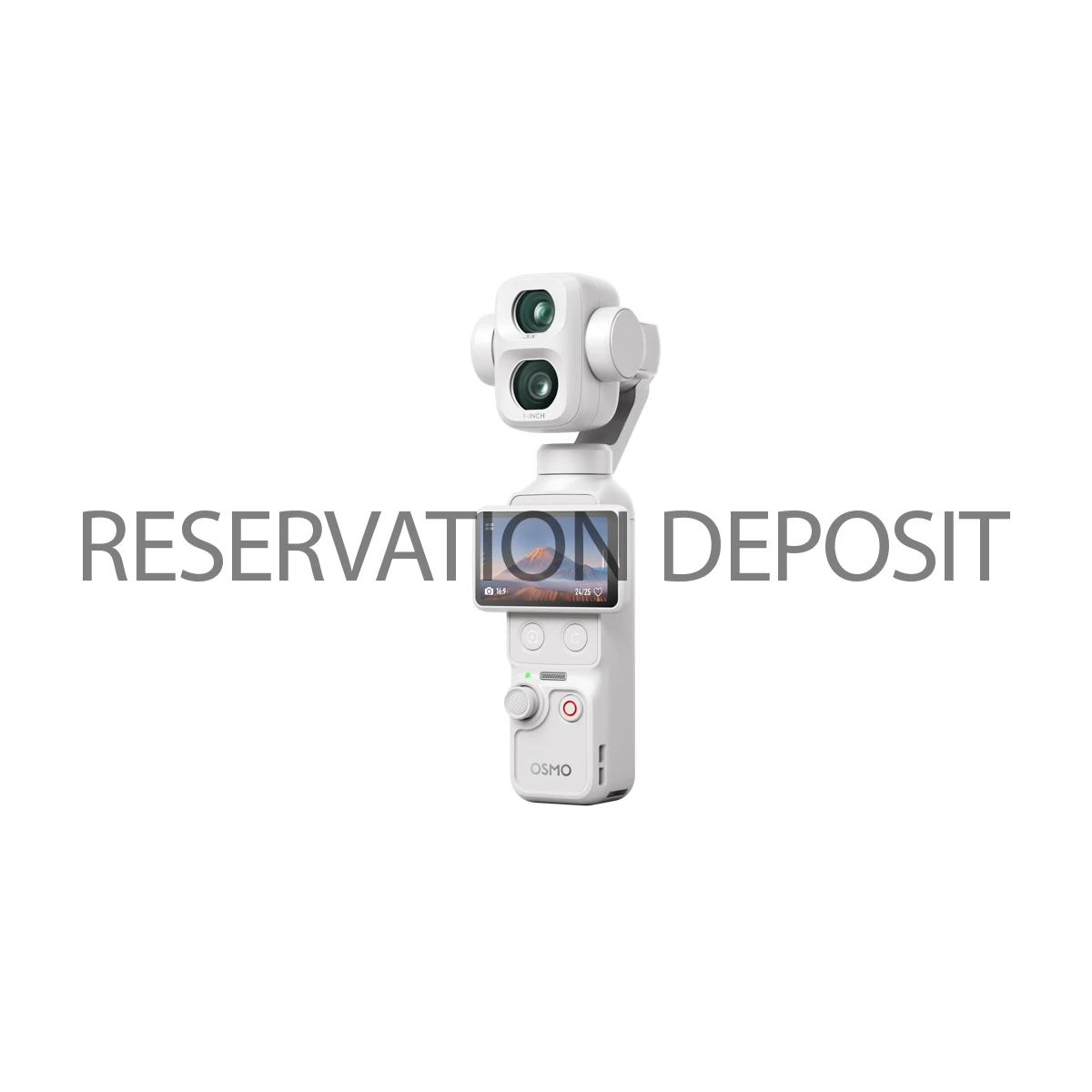Reservation Deposit for DJI Osmo Pocket 4P Standard Combo - Pearl White