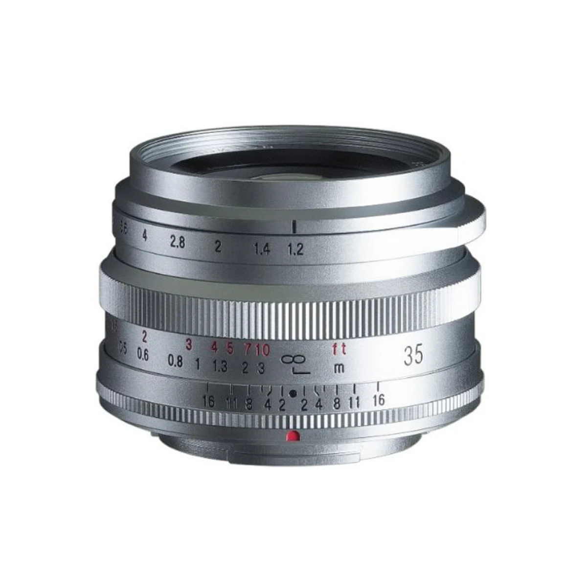 Voigtlander 35mm F1.2 Nokton X-mount Silver