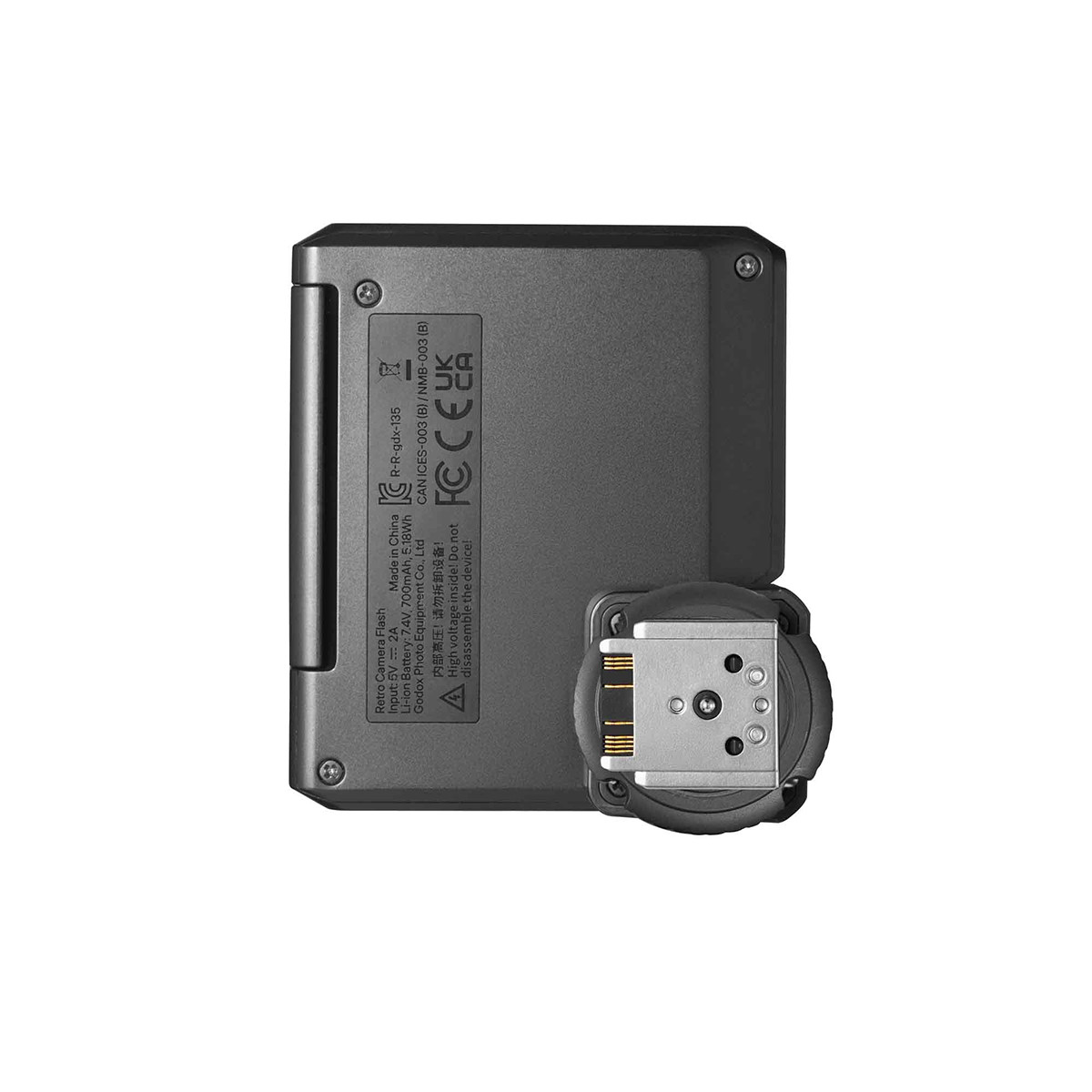 Godox Lux Junior II Retro Flash for Canon, Nikon, Fujifilm, Olympus, Panasonic