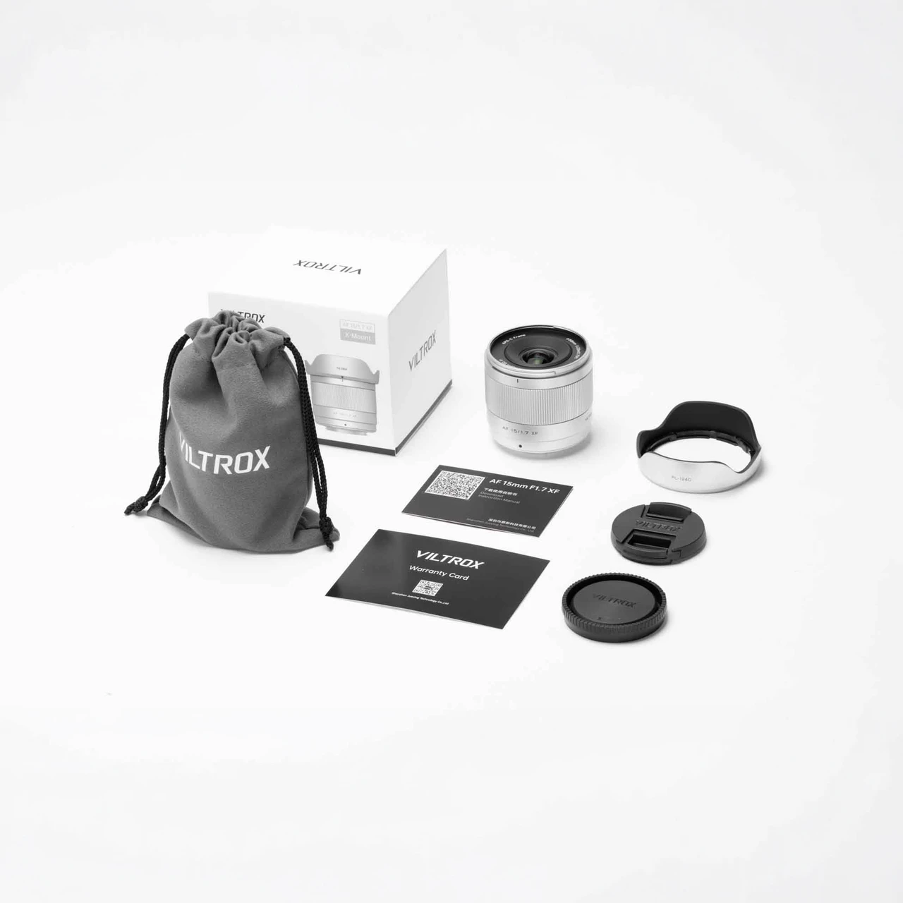 Viltrox 15mm F1.7 Air APS-C X-Mount Silver