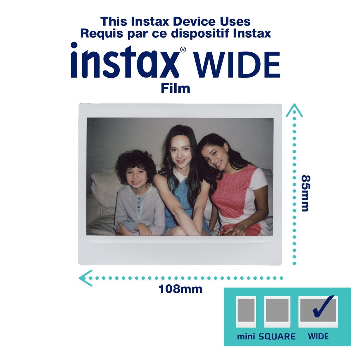 Fujifilm Instax Link Wide 2 Printer - Beige