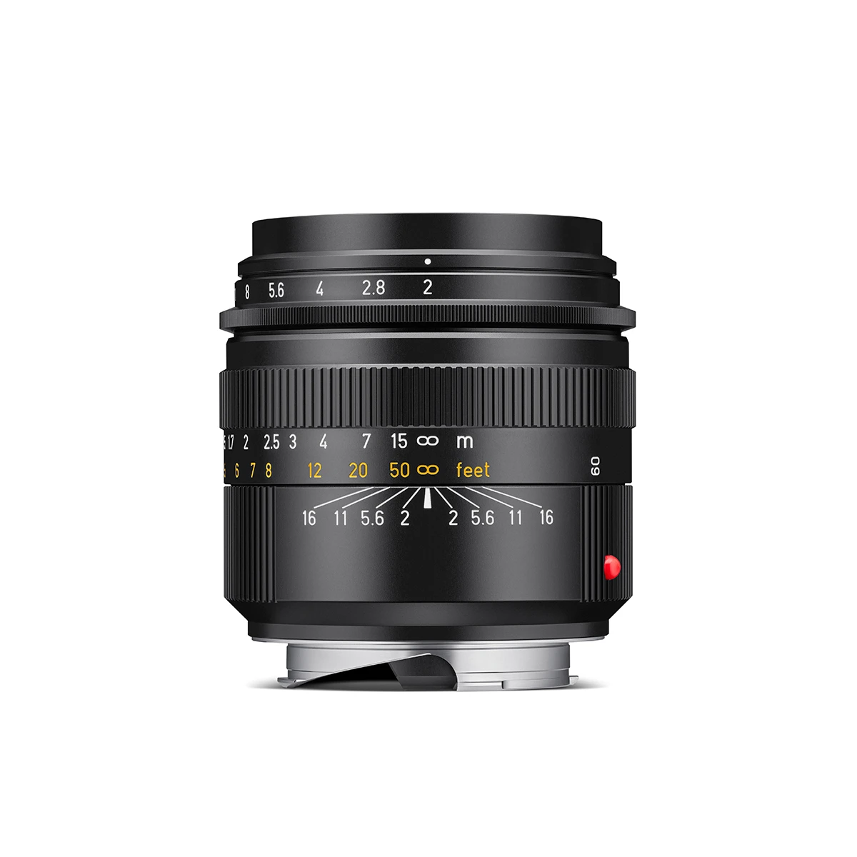 Leica Summicron-M 66mm F2 Black Anodized Finish
