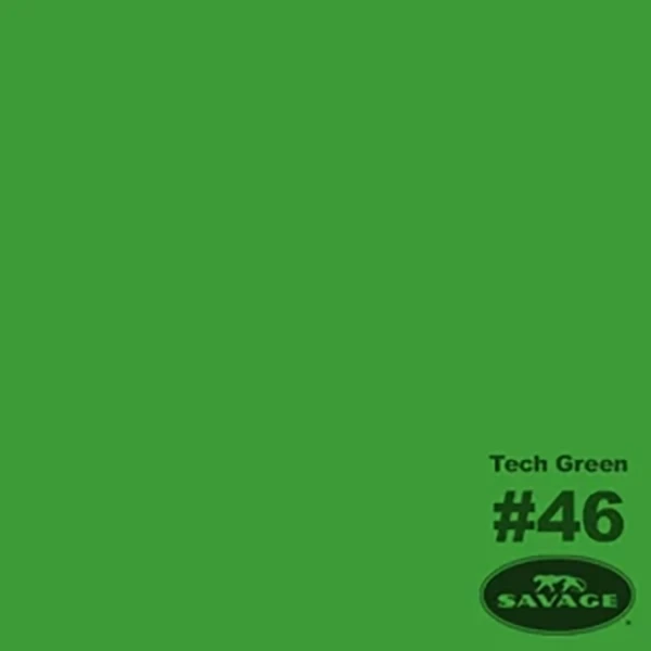 Savage Background Paper 53" x 12 yards Tech Green