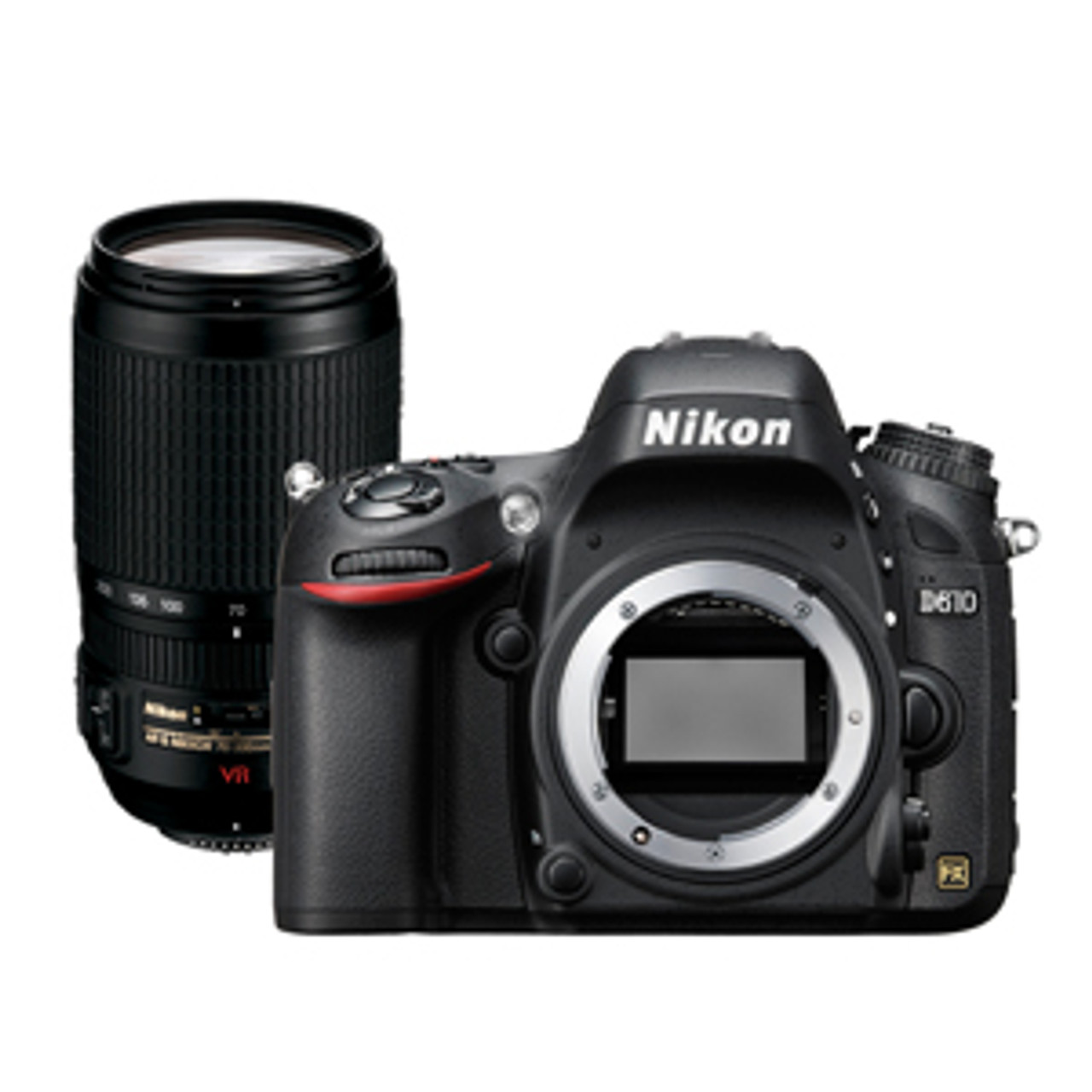 Nikon D610 Body with 70-300mm VR Lens Kit