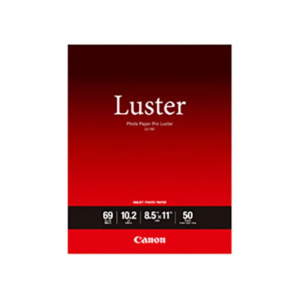 Canon LU-101 8.5" x 11" Luster Photo Paper Pro (50 sheets)