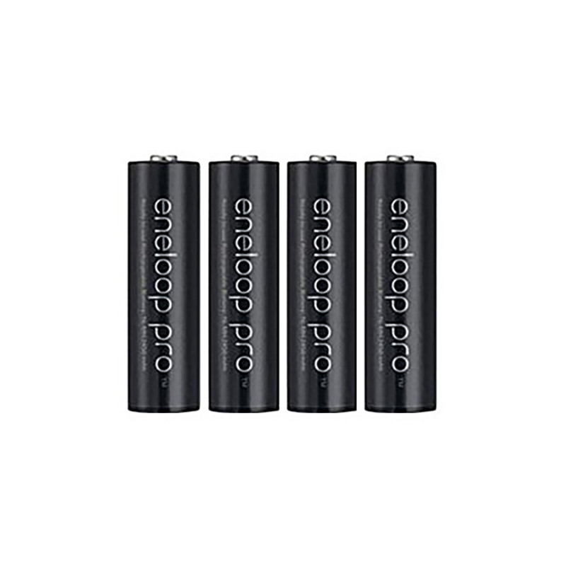Panasonic Eneloop Pro 4xAA Batteries w/Charger (2550 mAh)