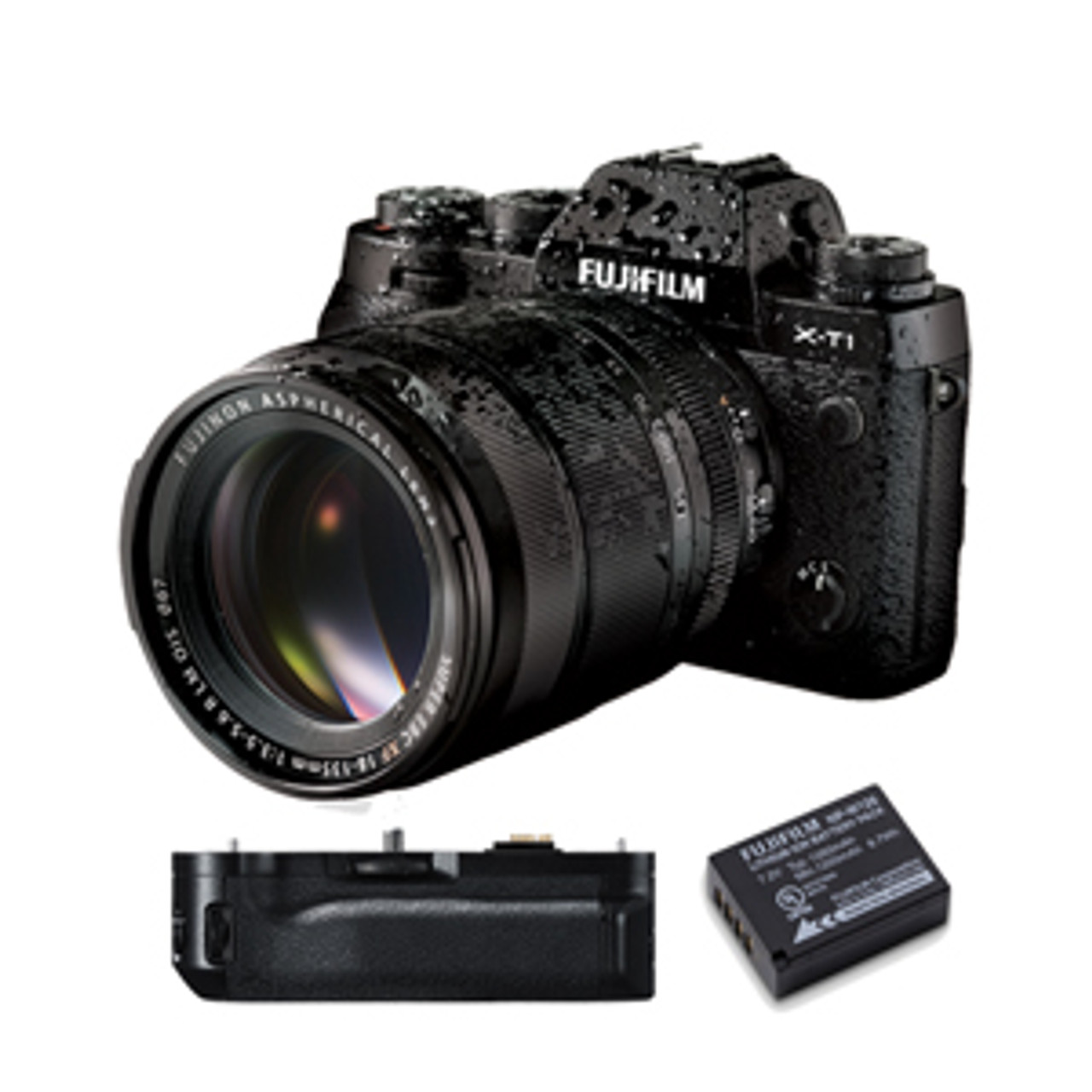 Fujifilm X-T1 18-135mm F3.5-5.6 WR with Battery and Grip Kit