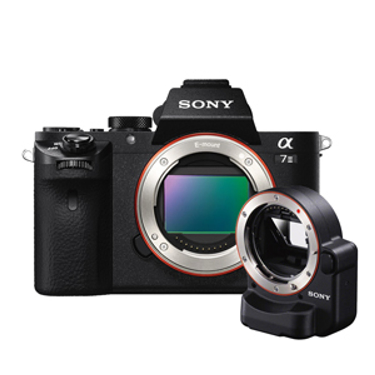 Sony A7 Mark II Body with LAEA4 E-Mount Adapter