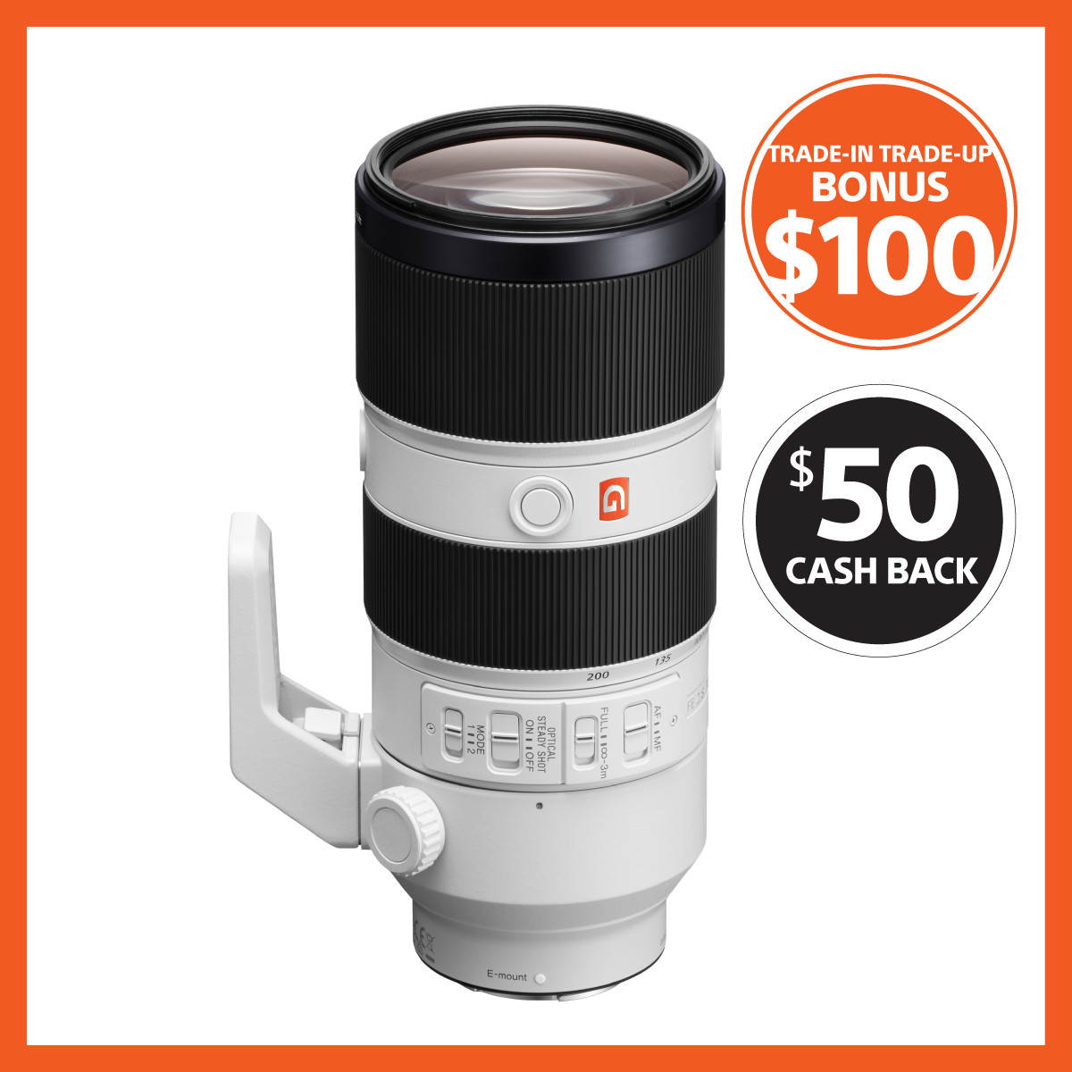 Sony FE 70-200mm F2.8 GM OSS