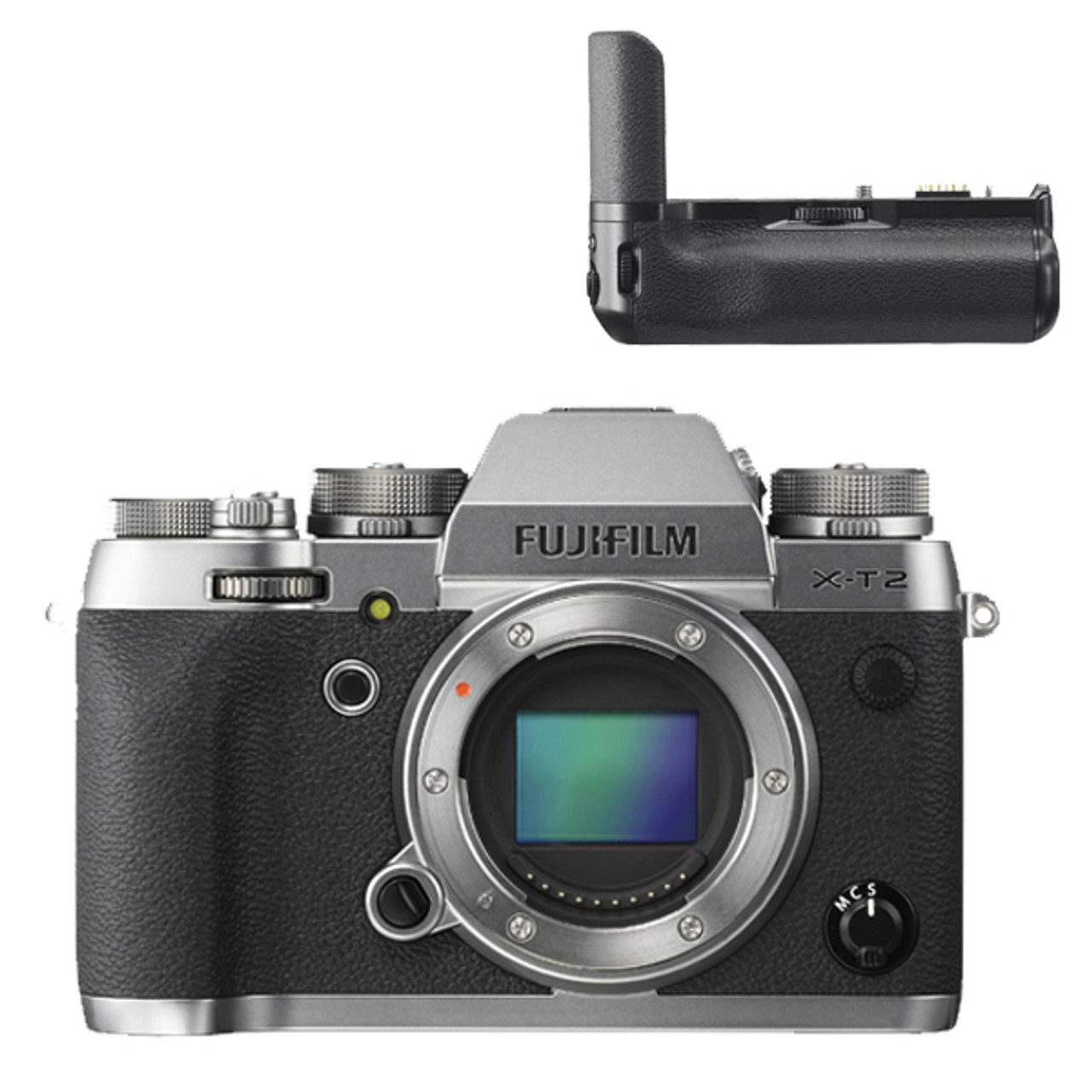 Fujifilm X-T2 Body Graphite Silver w/ Vertical Power Booster