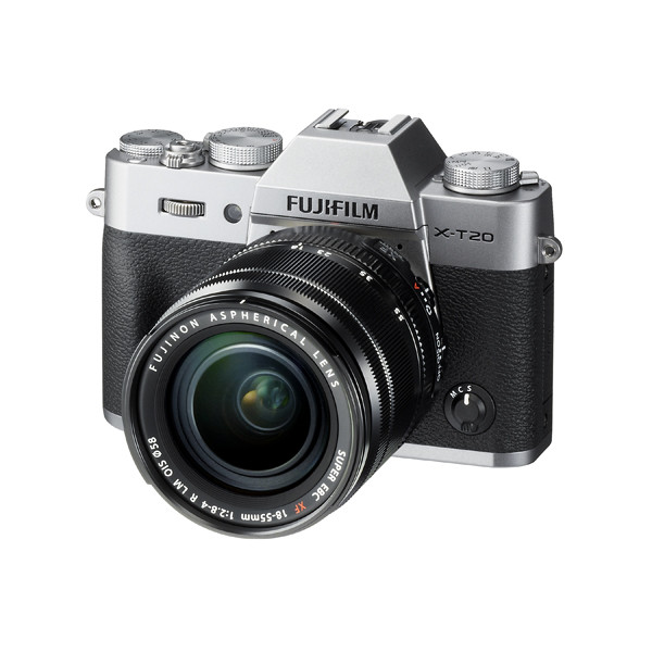Fujifilm X-T20 18-55mm F2.8-4 R LM OIS Kit Silver