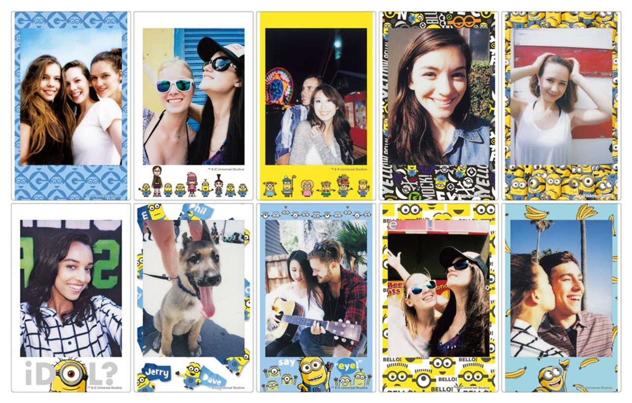 Fujifilm Instax Minion Film 10 Sheets