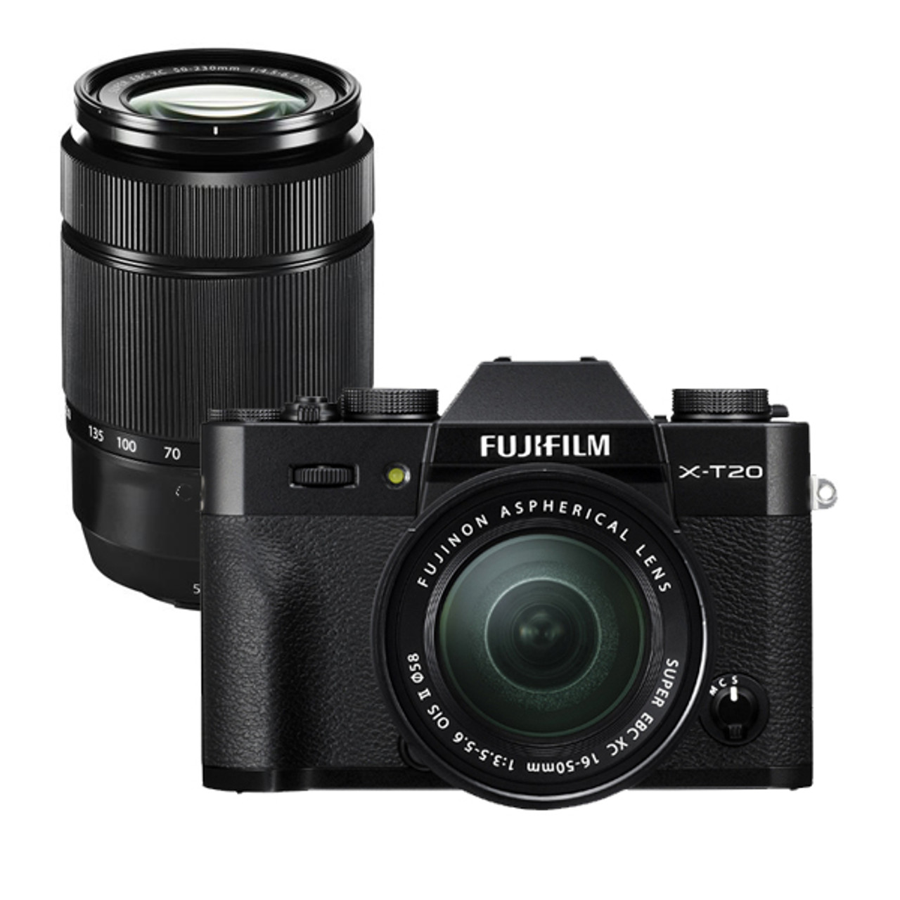 Fujifilm X-T20 16-50mm F3.5-5.6 OIS II Kit Black w/ XC 50-230m F4.5-6.7 OIS II