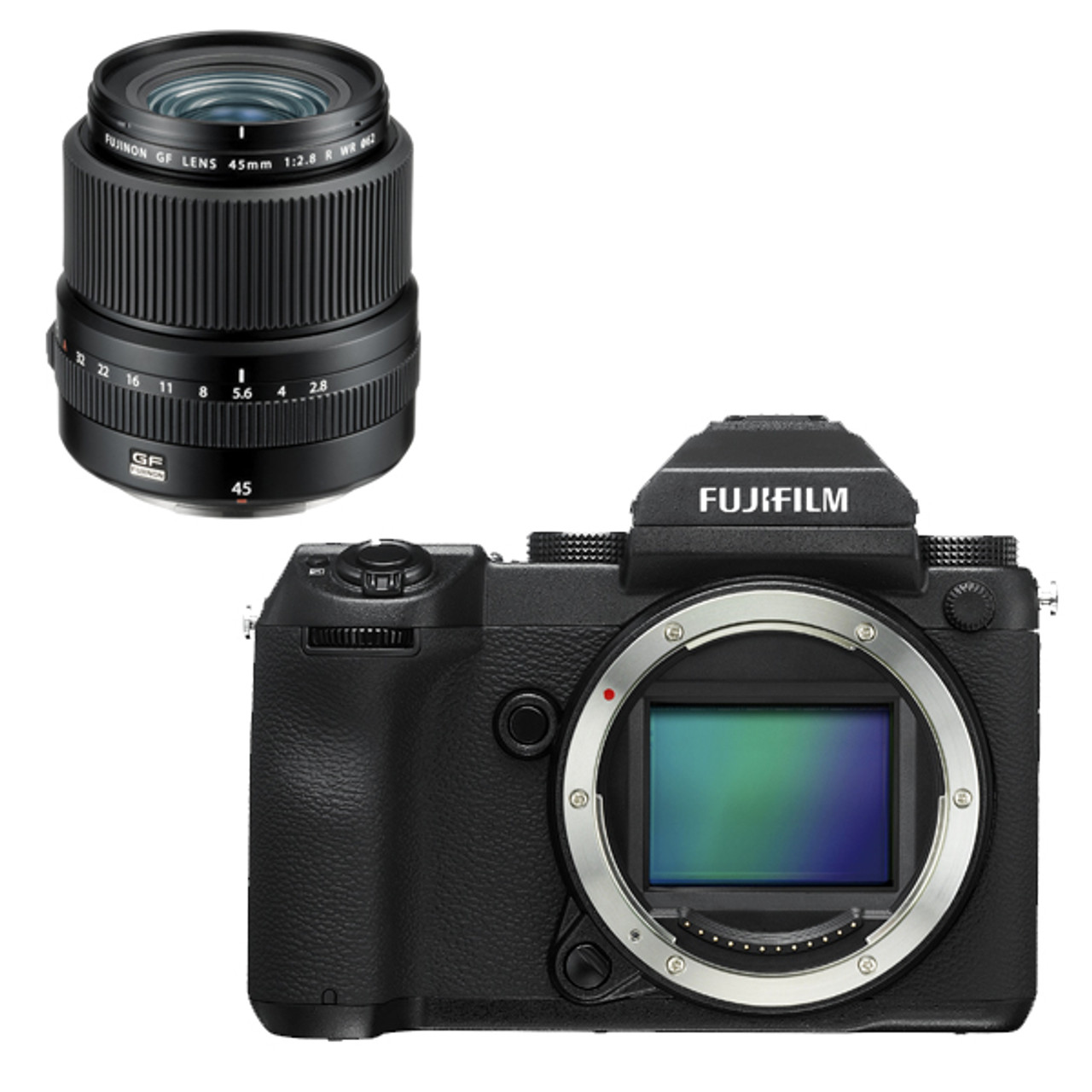 Fujifilm GFX50S Body w/ GF 45mm F2.8 R WR Lens