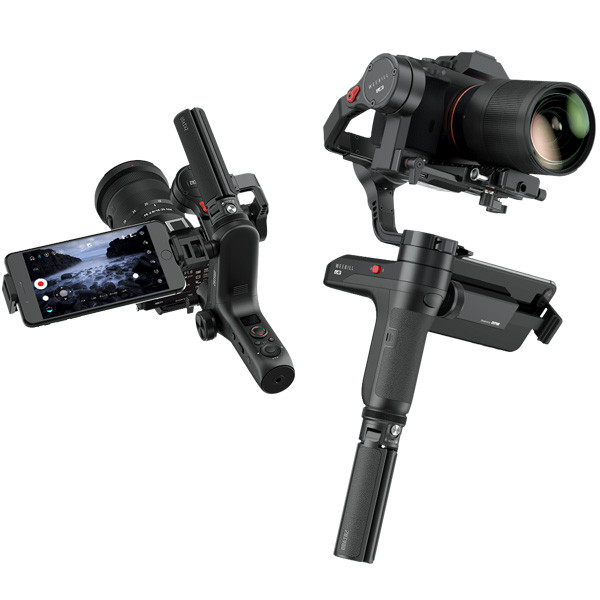 ZHIYUN WEEBILL LAB ジンバル【ジウンウィービルラボ】 ZHIYUN、スマホを外部モニタとして使えるカメラ用ジンバル「WEEBILL
