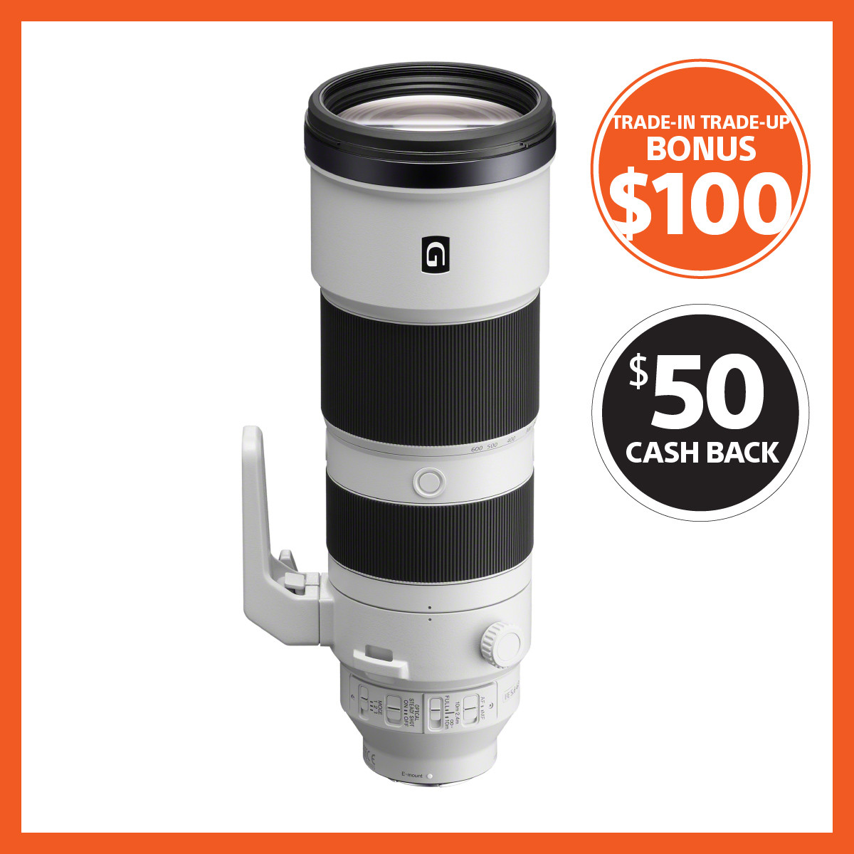 Sony FE 200-600mm F5.6-6.3 G OSS