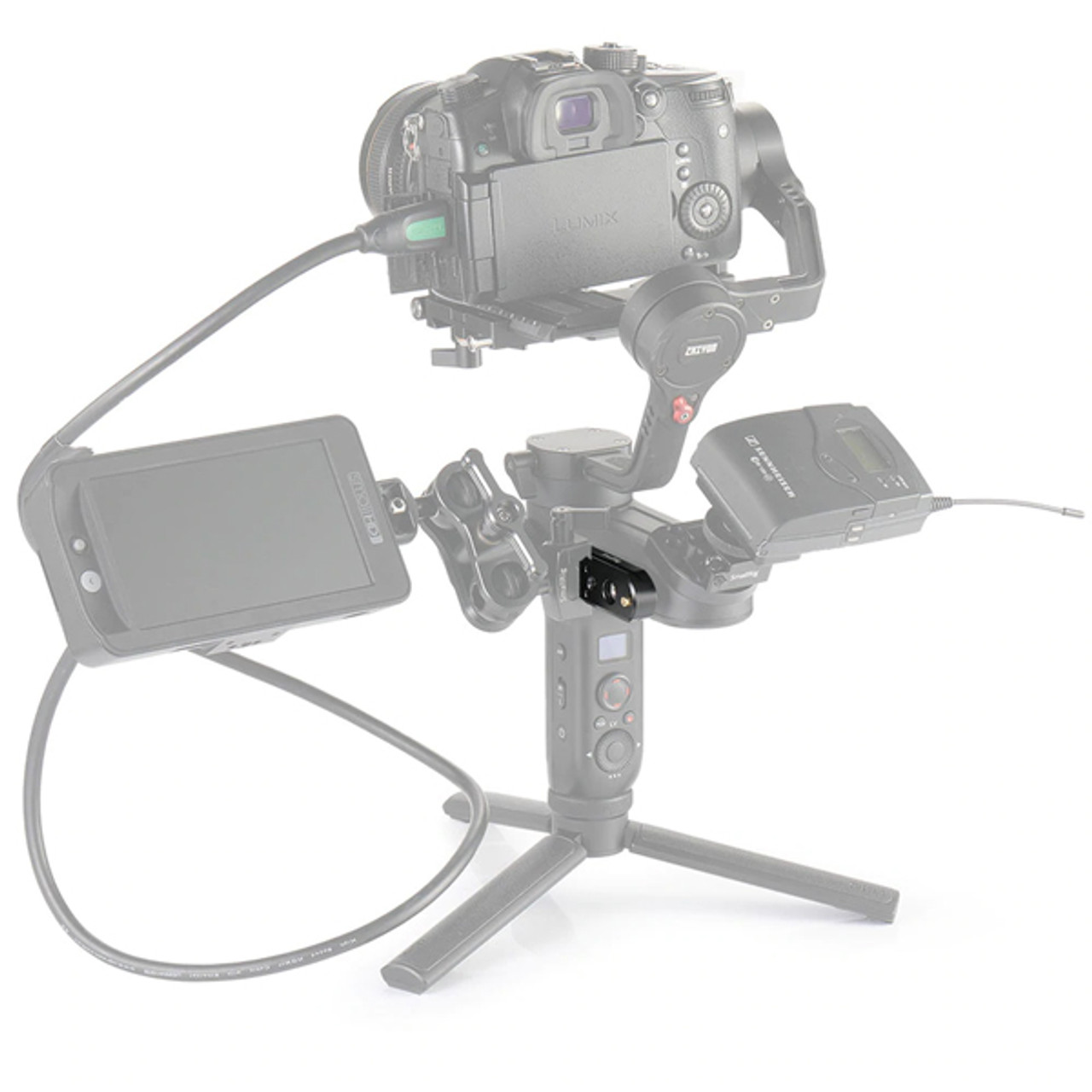 SmallRig Side Mounting Plate with Rosette for Zhiyun Weebill LAB Gimbal 2273