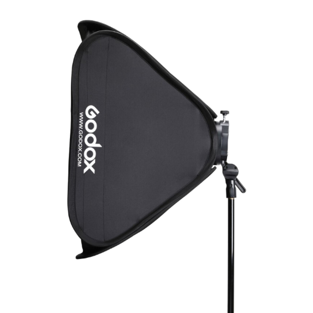 Godox S2-Bracket with softbox and grid 80 x 80