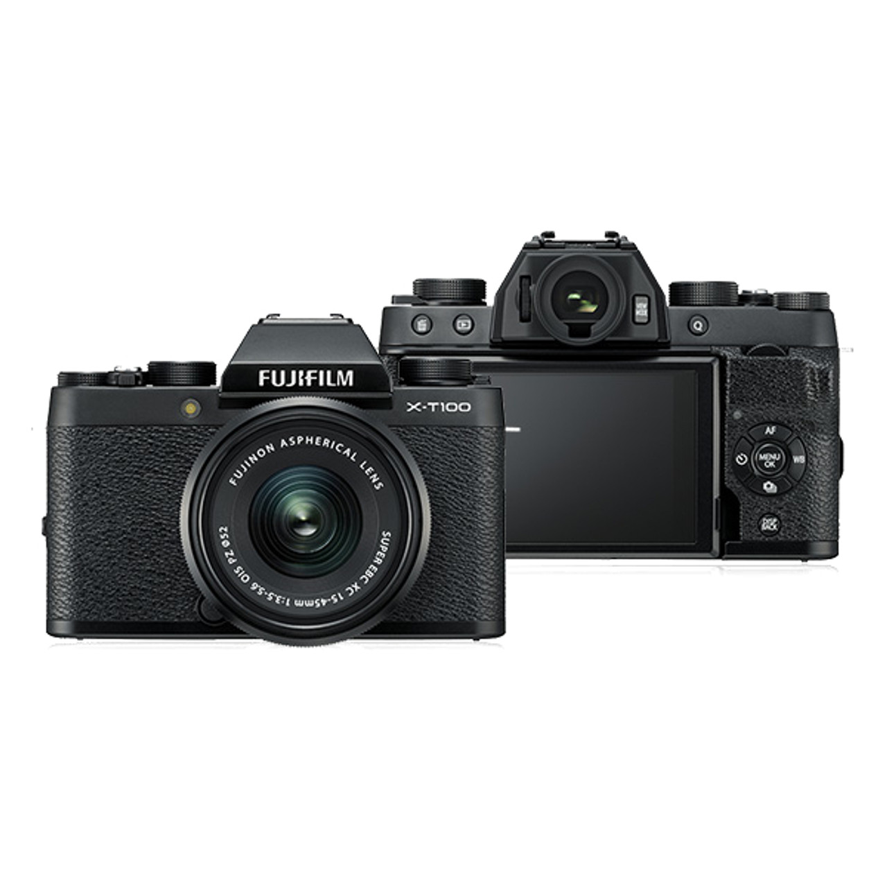 Fujifilm X-T100 Kit (XC 15-45mm F3.5-5.6 PZ) (Black)