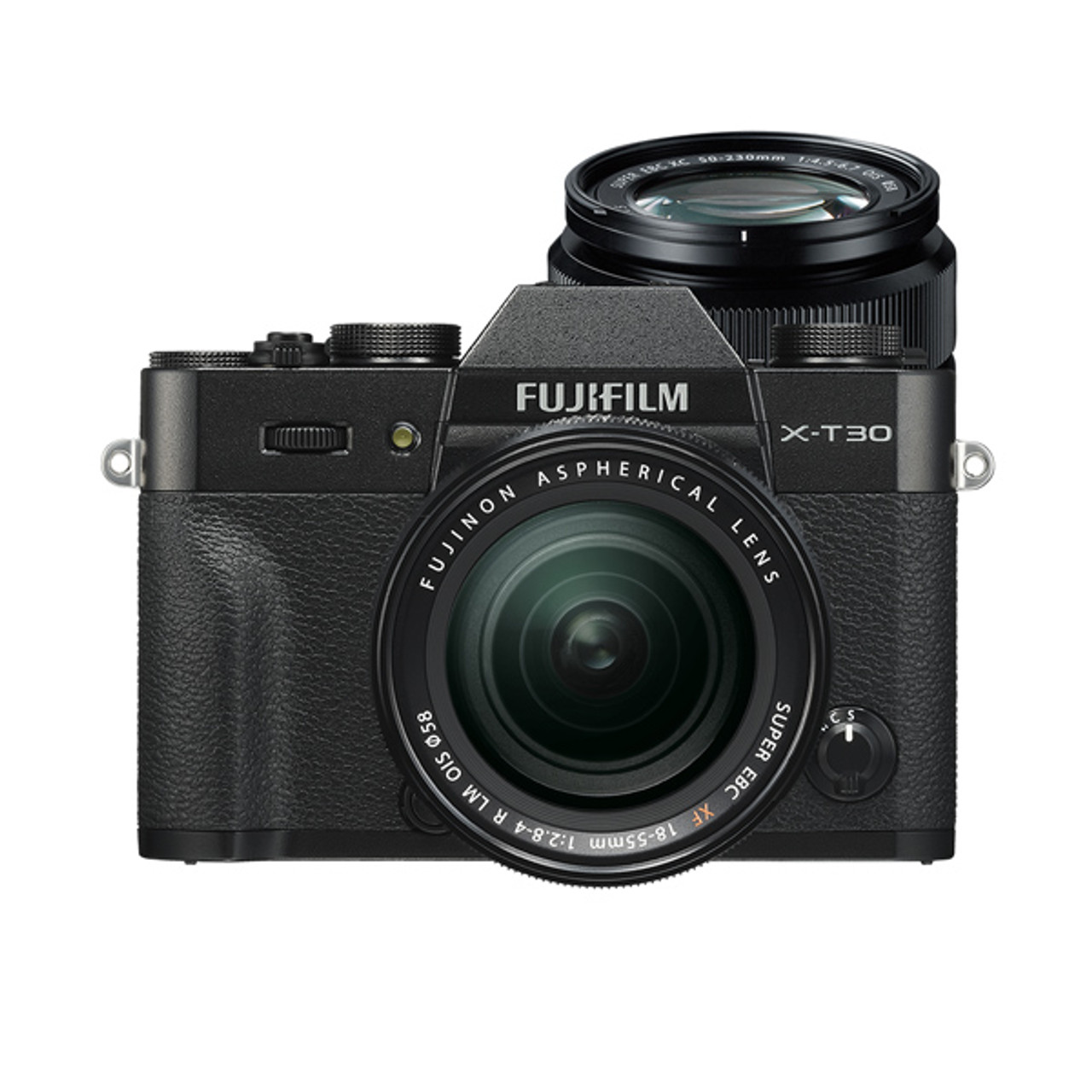 Fujifilm X-T30 18-55mm F2.8-4 R LM OIS Kit (Black) w/ XC 50-230mm F4.5-6.7 OIS II (Black)