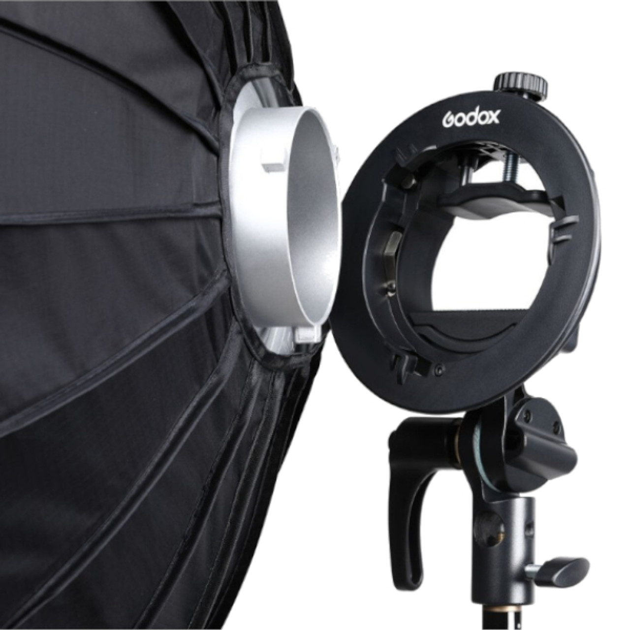 Godox 60cm x 60cm Softbox with Grid and S2 Bracket Bowens Mount