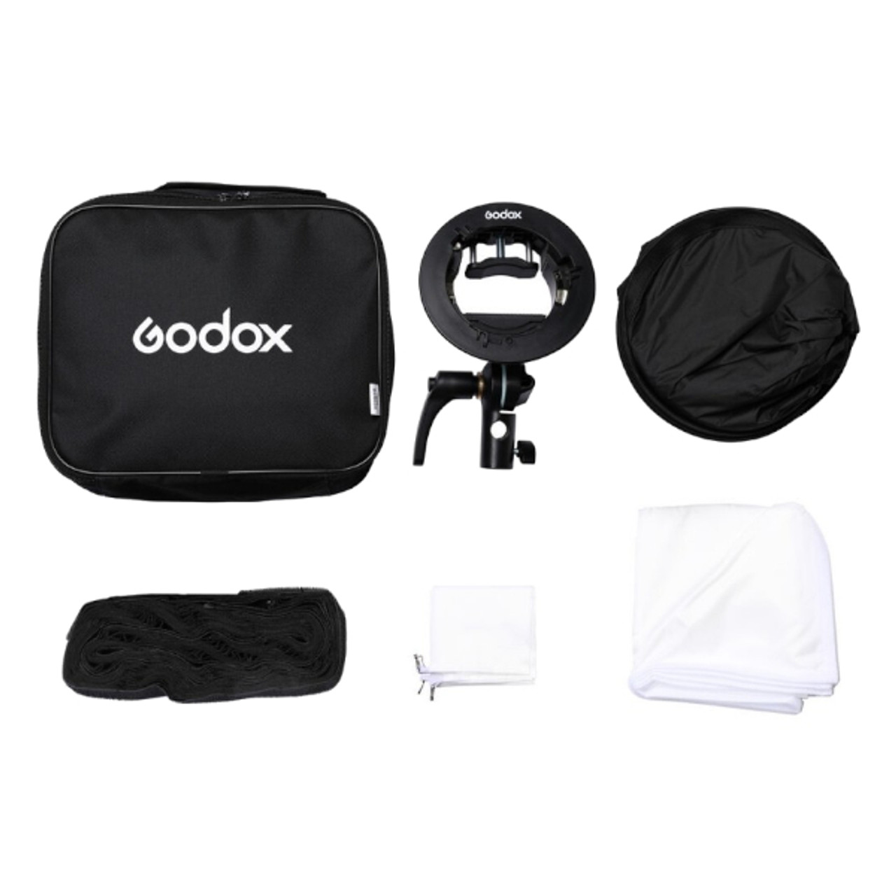 Godox 60cm x 60cm Softbox with Grid and S2 Bracket Bowens Mount
