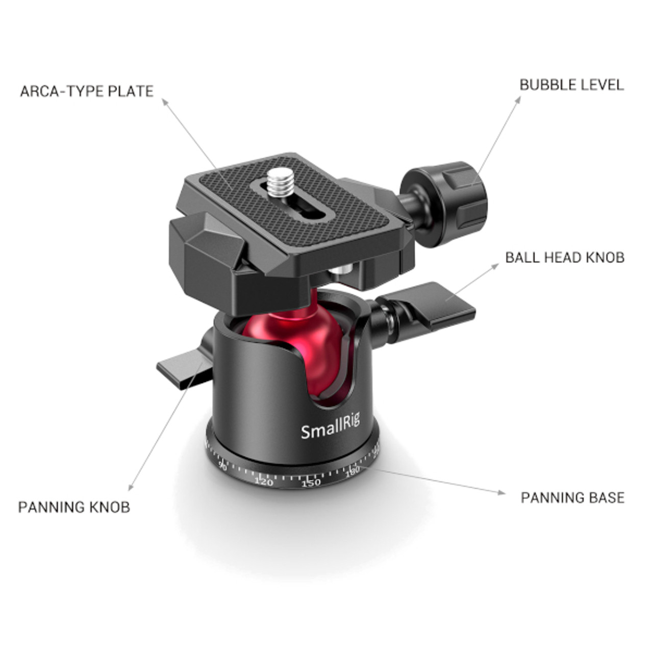 SmallRig Tabletop Mini Tripod with Panoramic Ball Head