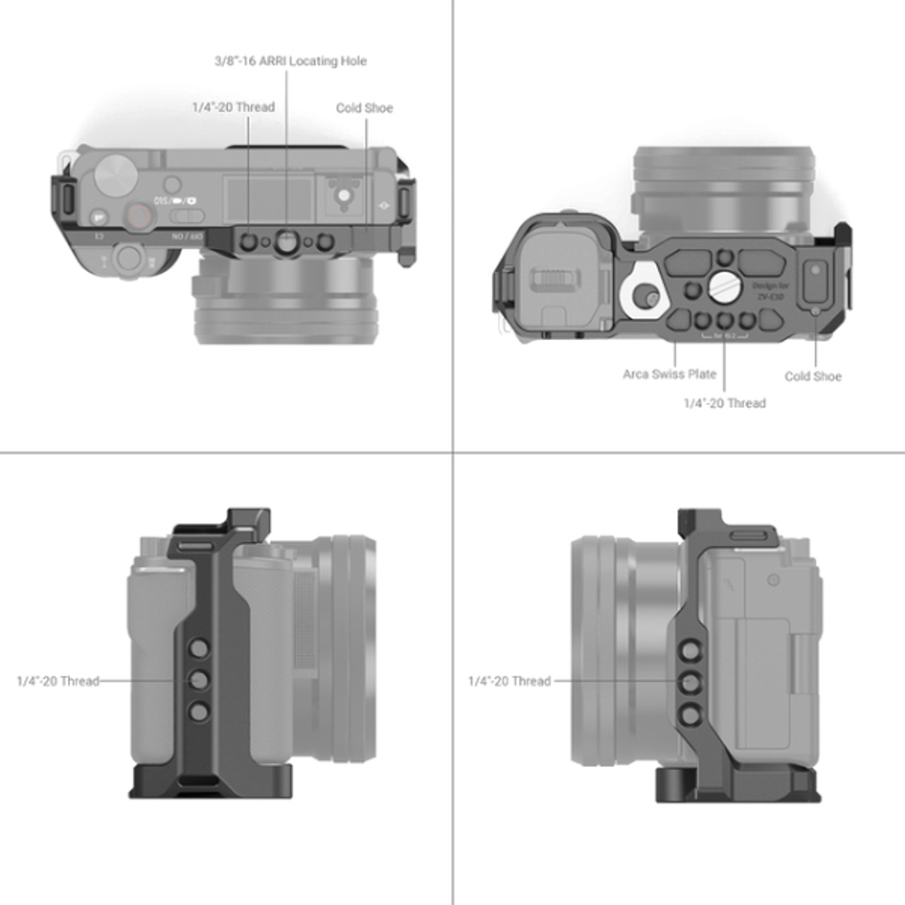 SmallRig Cage for Sony ZV-E10 3531