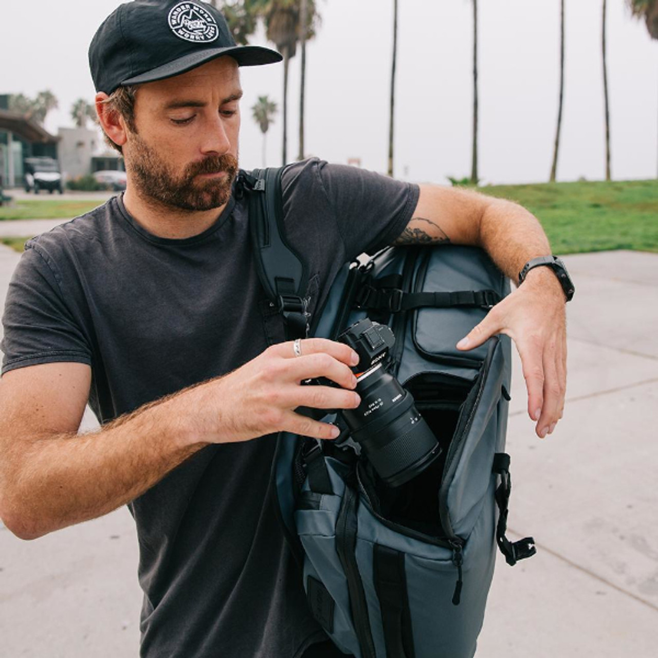 Wandrd Hexad Access Duffel Backpack with Essential Camera Cube